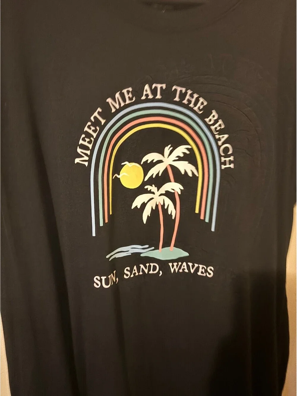 Jones New York Meet Me at the Beach sleep shirt Small/Medium